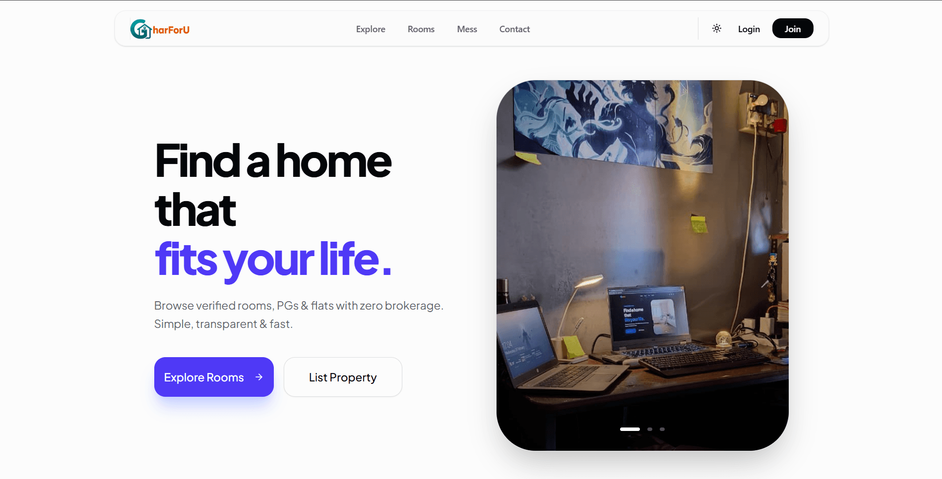 Echflux Project: Gharforu