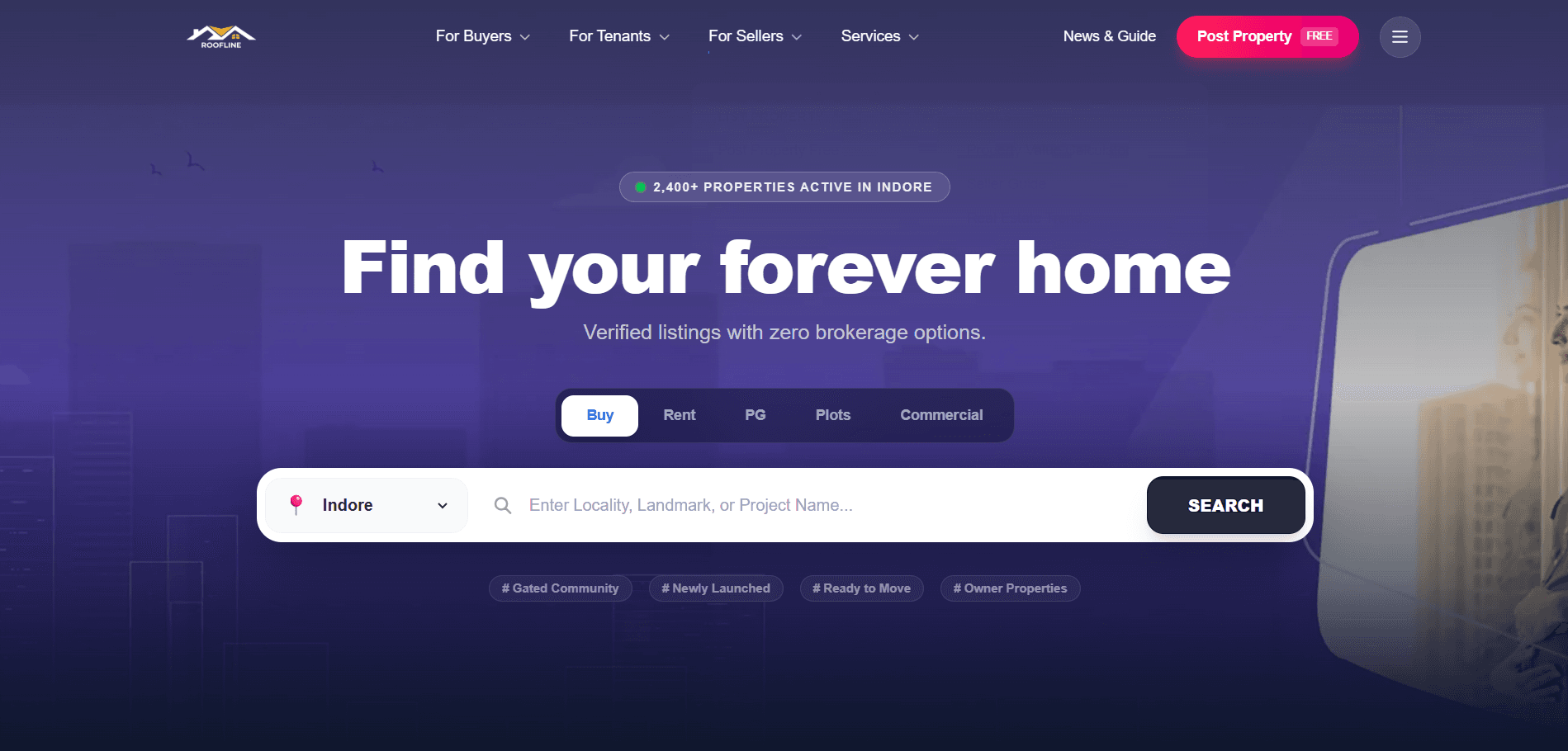 Echflux Project: Roofline Omega Real Estate Platform